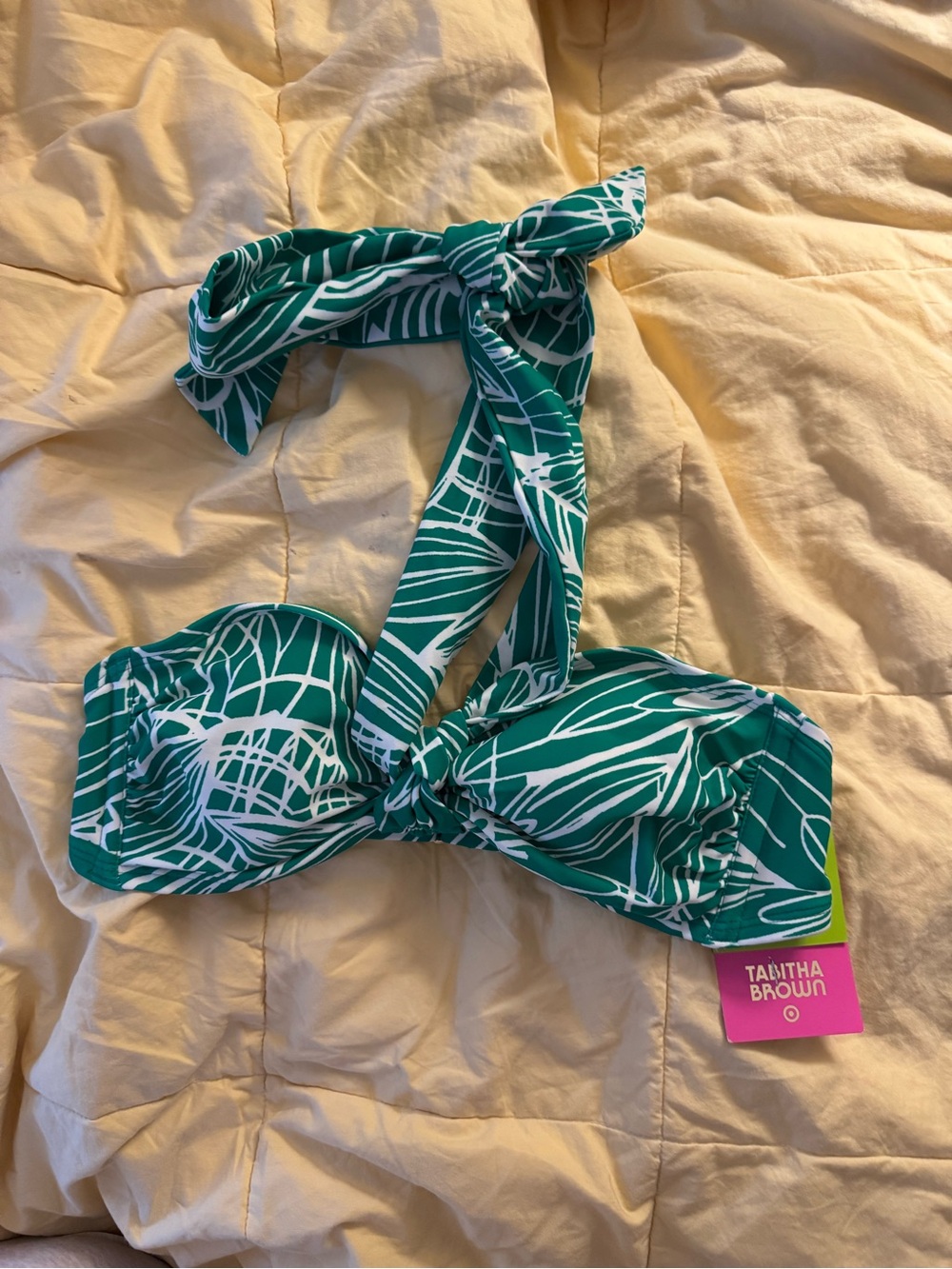 Tabitha Brown swim top size 4/6 NWT